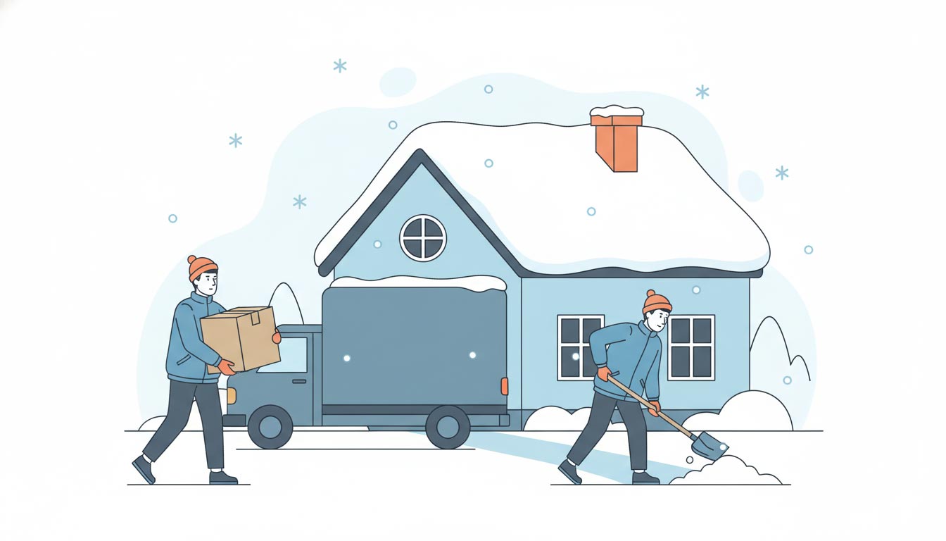 Переезд зимой