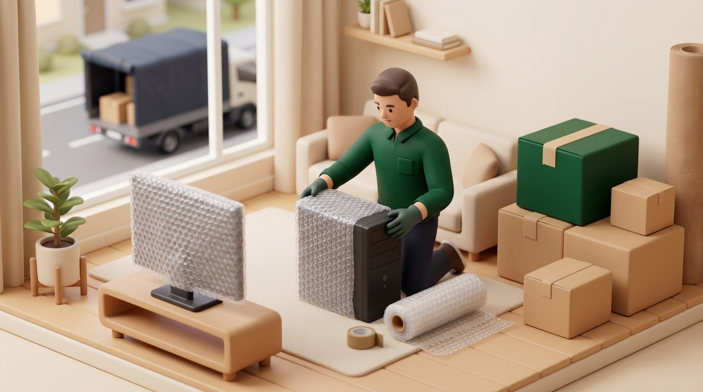 Как правильно перевозить компьютер при переезде