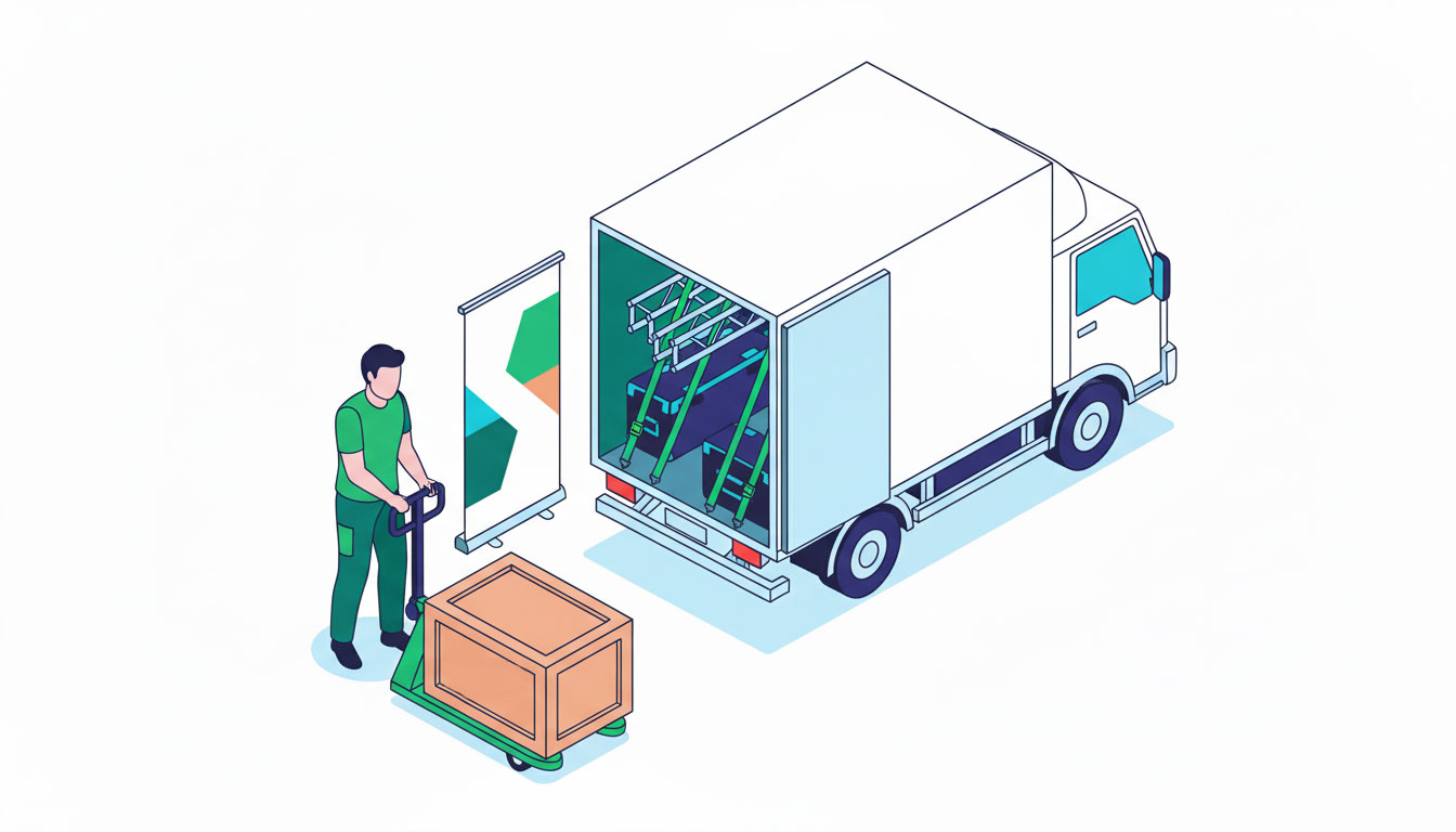 Перевозка выставочного оборудования