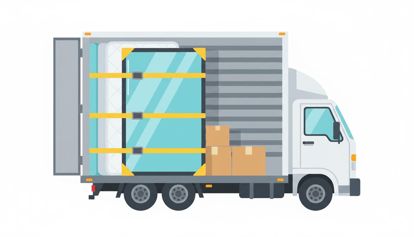 Правильная перевозка зеркал