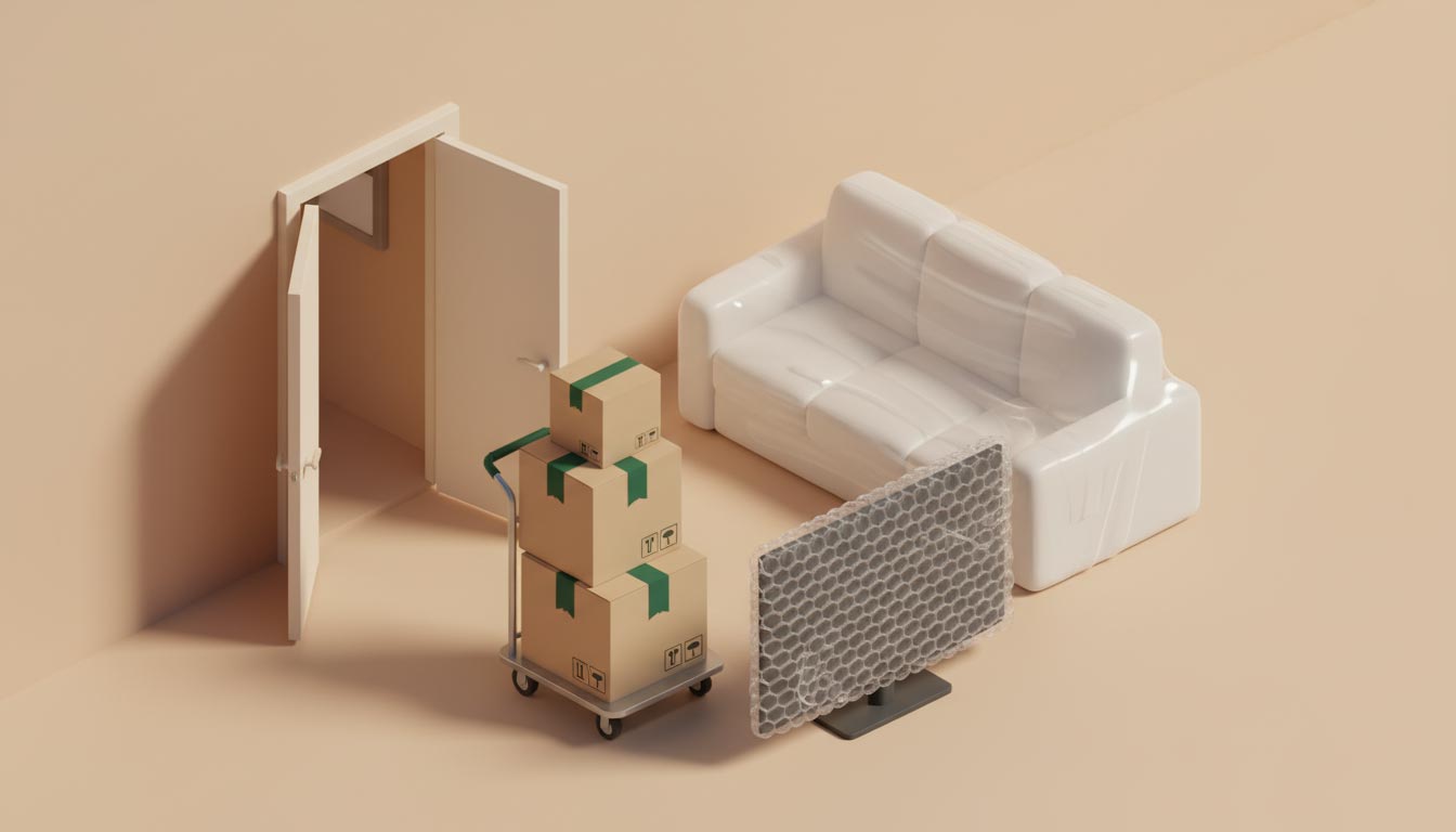 Как рассчитать количество коробок и упаковочных материалов для переезда